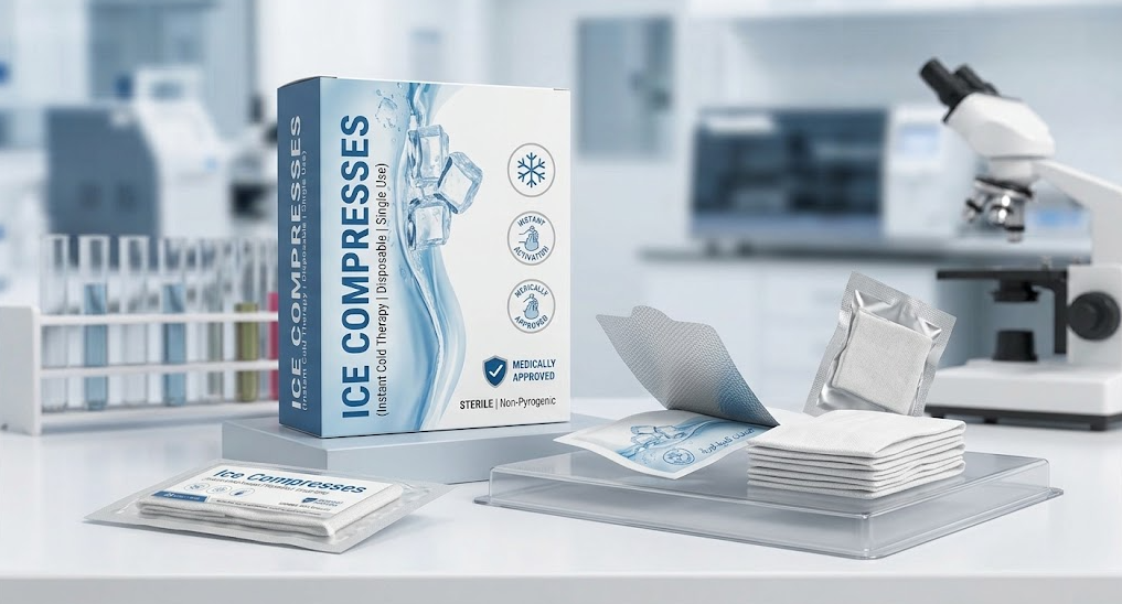 Instant Cold Ice Compresses & Therapy Packs